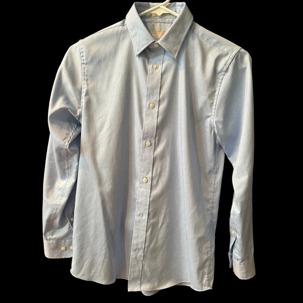 Boys blue dress shirt size 14